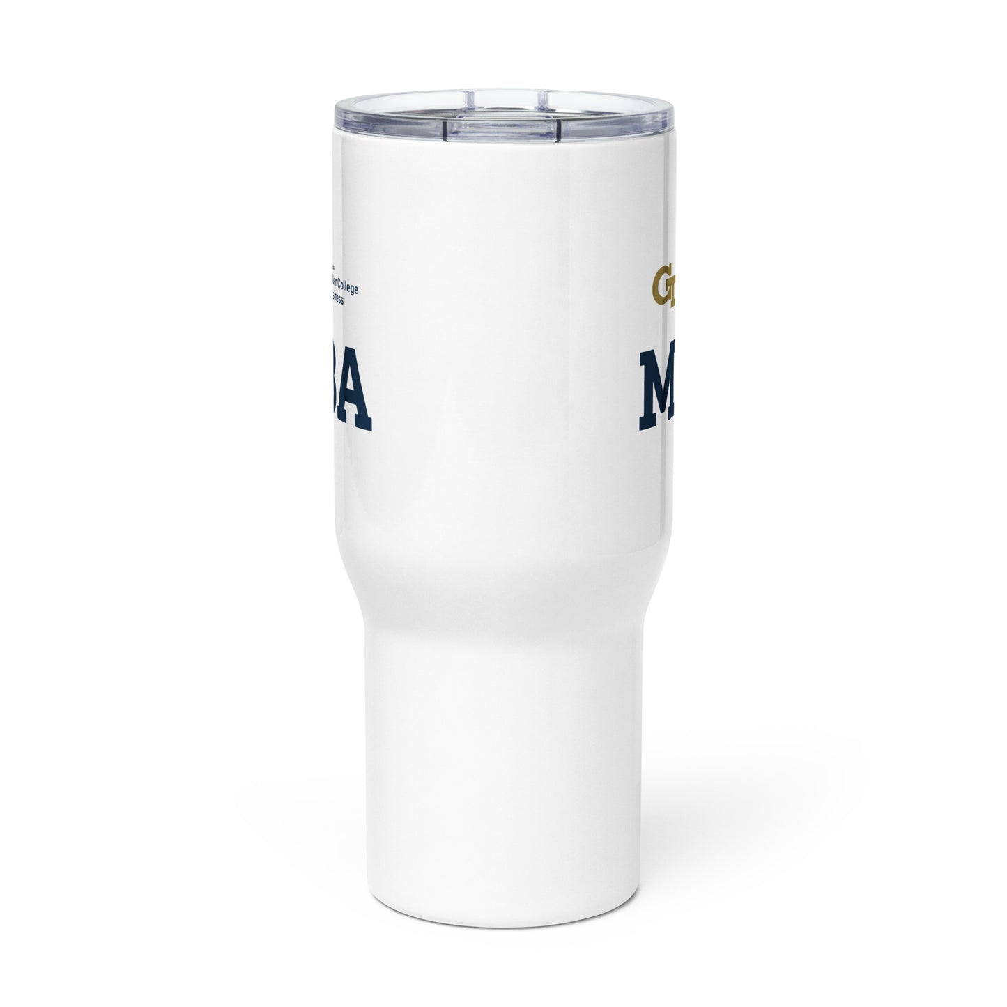 Scheller MBA Travel mug with a handle