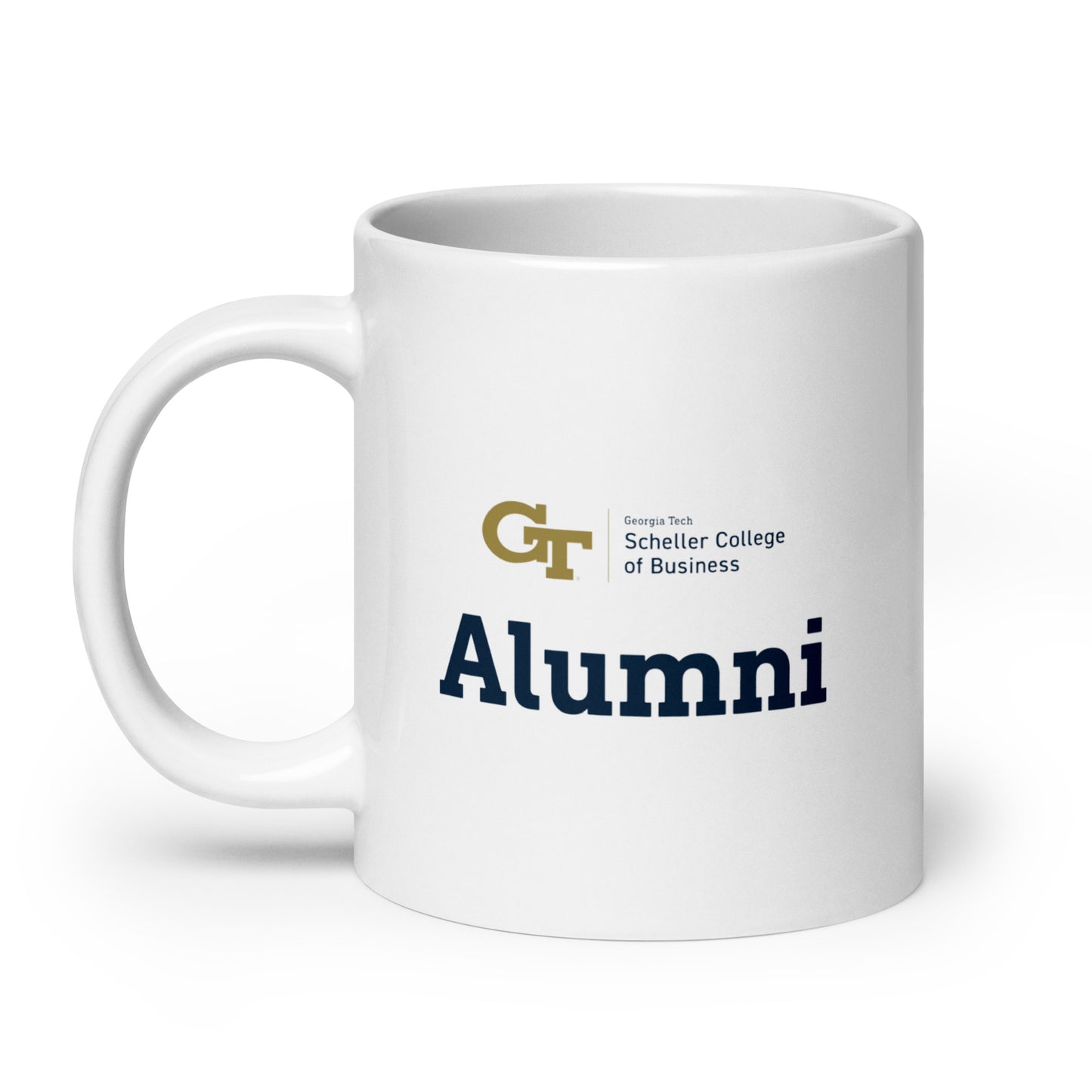 Scheller Alumni White glossy mug