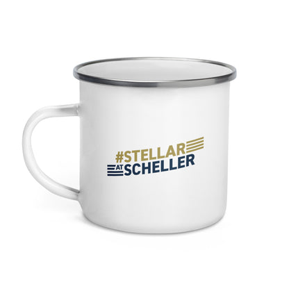 Stellar at Scheller Enamel Mug
