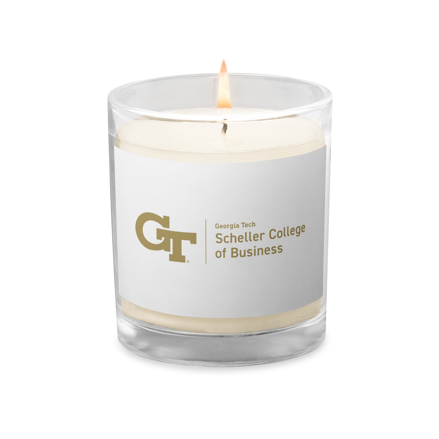 Scheller Glass jar soy wax candle