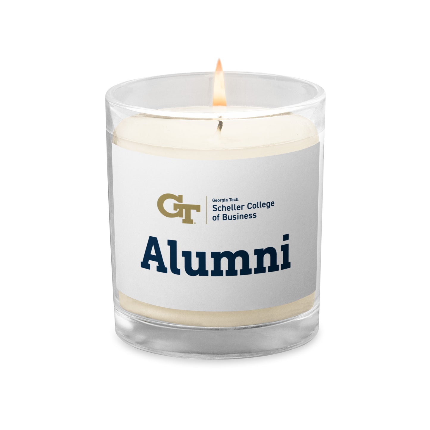 Scheller Alumni Glass jar soy wax candle