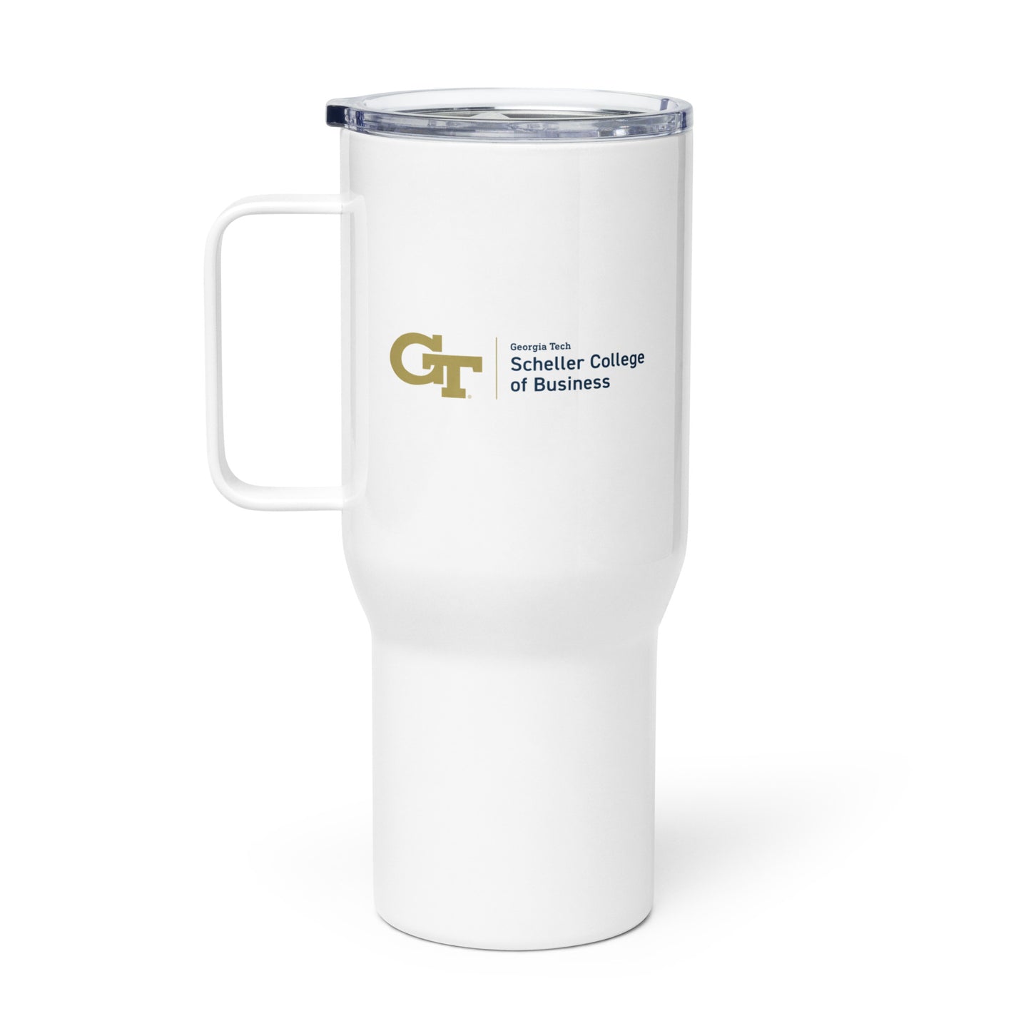 Scheller Travel mug with a handle