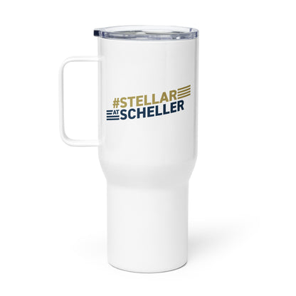 Stellar at Scheller Travel mug with a handle