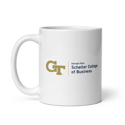 Scheller White glossy mug