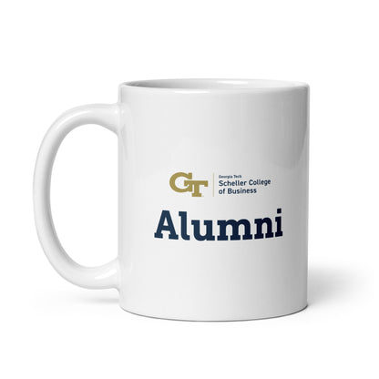 Scheller Alumni White glossy mug