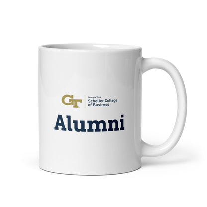 Scheller Alumni White glossy mug