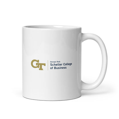 Stellar at Scheller White glossy mug