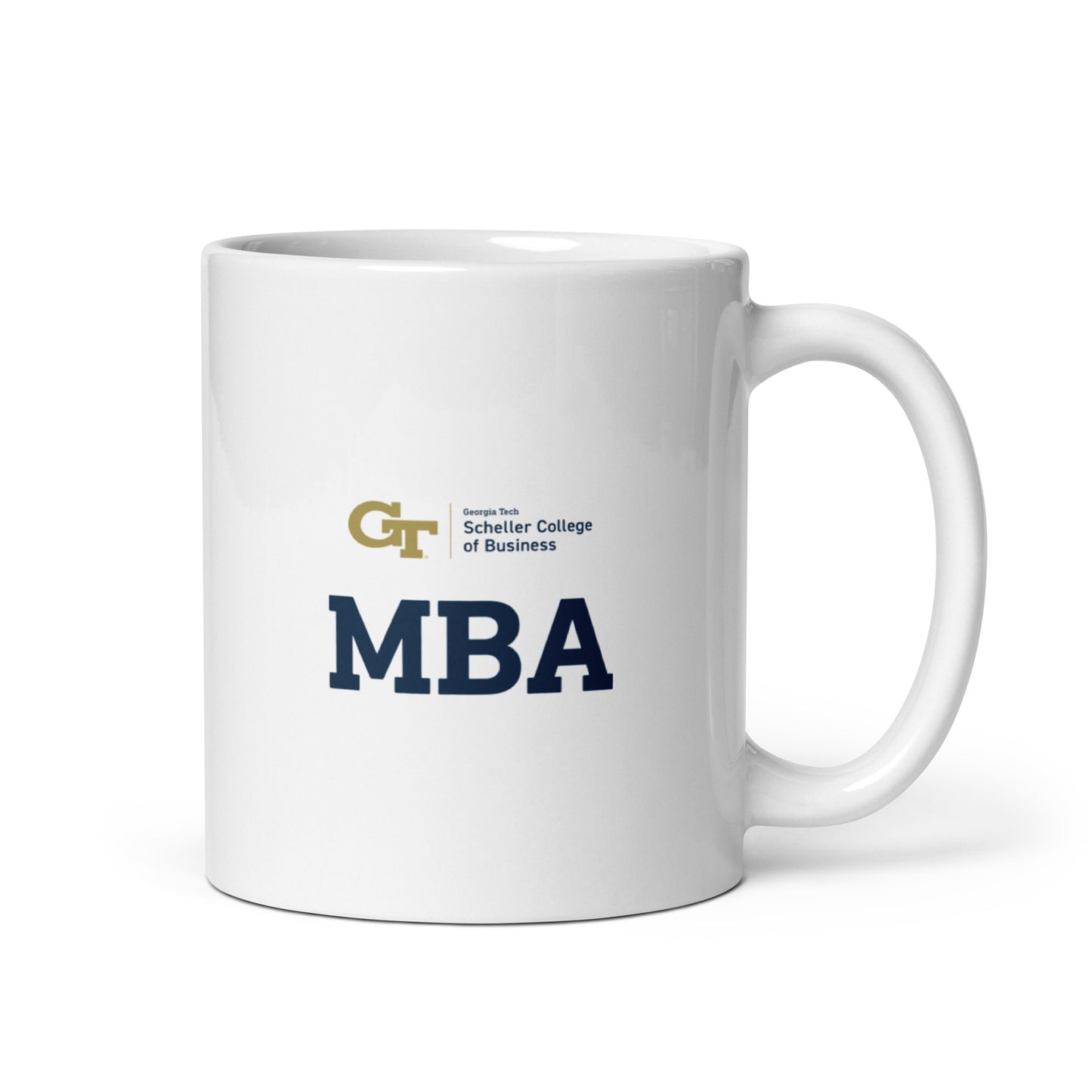 Scheller MBA White glossy mug