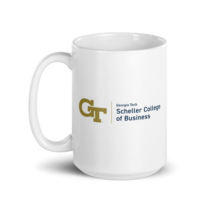 Scheller White glossy mug