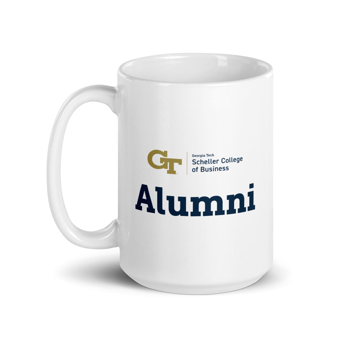 Scheller Alumni White glossy mug