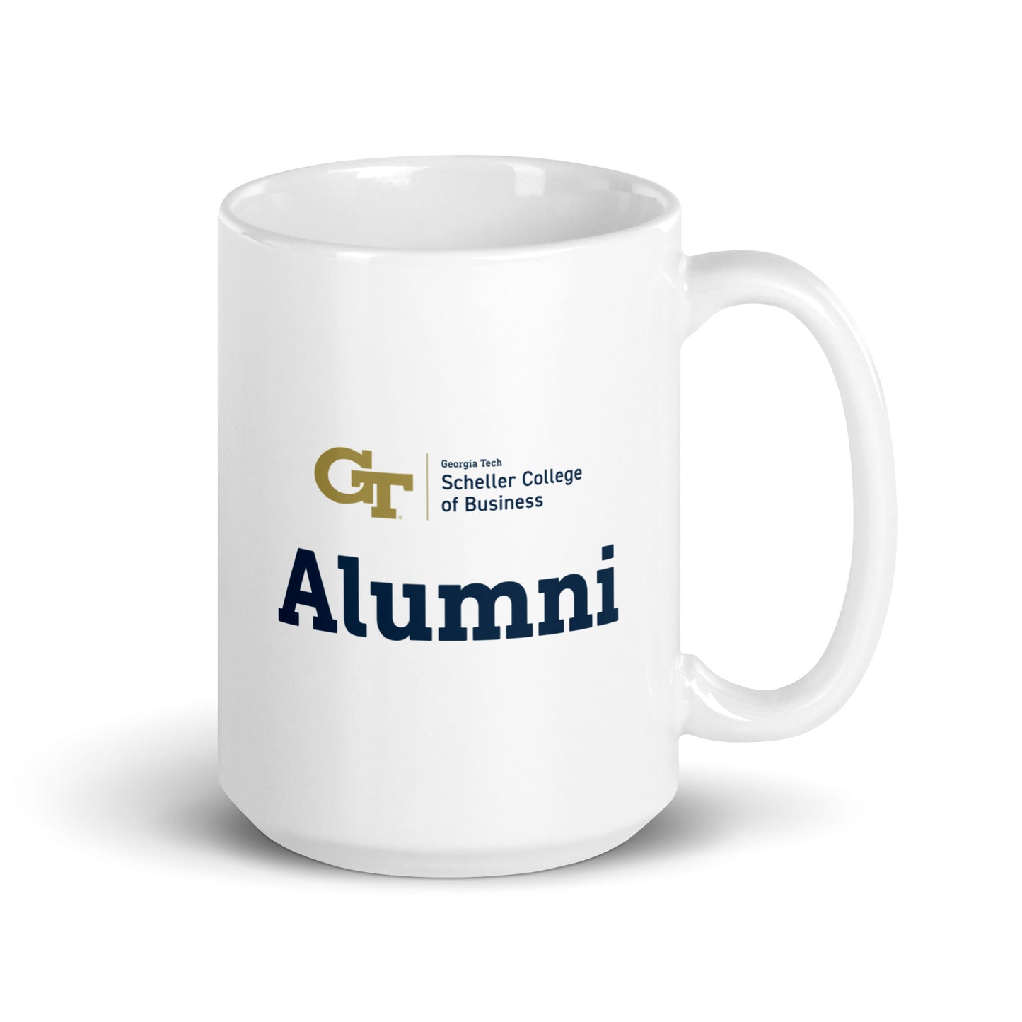 Scheller Alumni White glossy mug