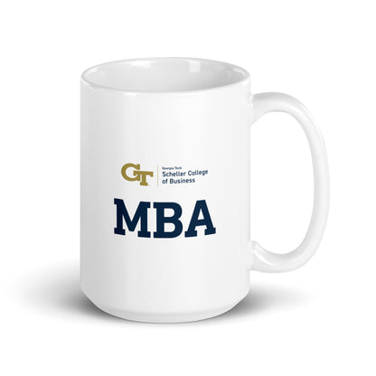 Scheller MBA White glossy mug