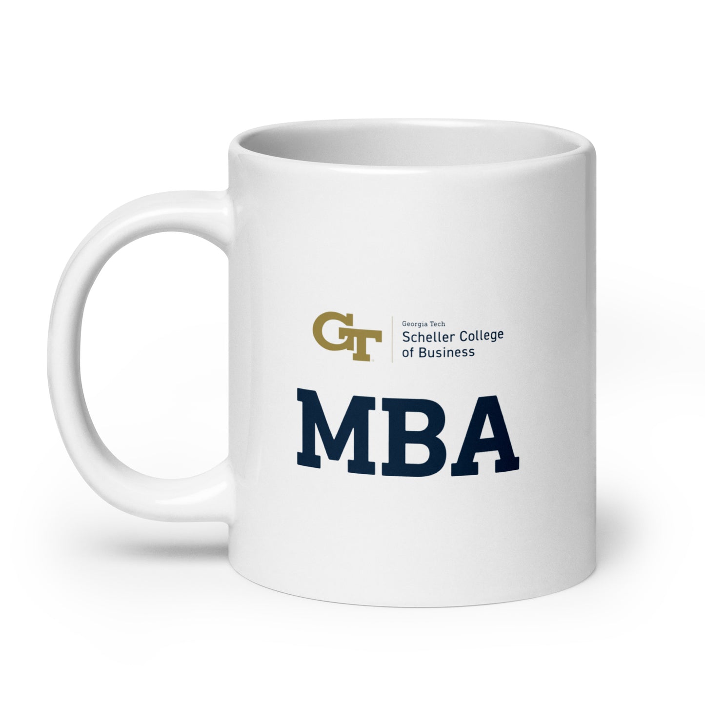 Scheller MBA White glossy mug