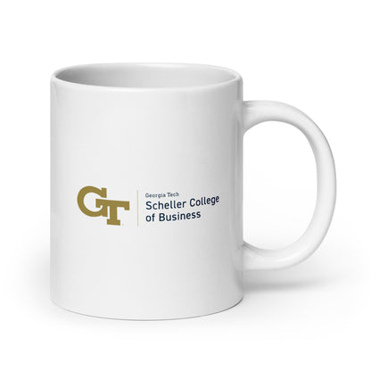 Stellar at Scheller White glossy mug
