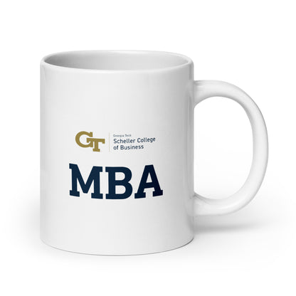 Scheller MBA White glossy mug